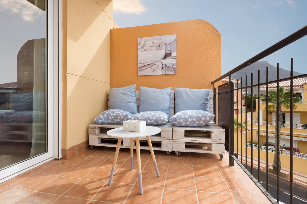 Adeje With Pool, Sea View And Free Wifi Apartment Costa Adeje  Bagian luar foto